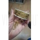 Corrente Elo Retangular Achatado 12x4mm - Aço Inox Dourado